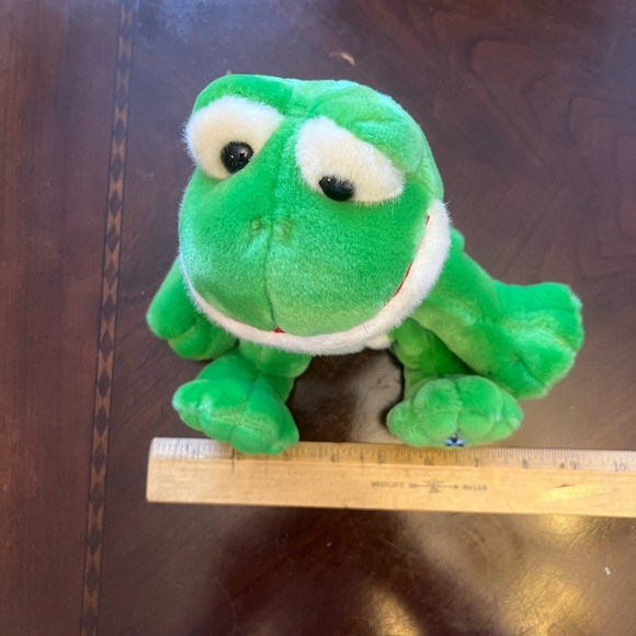 Russ Shining Stars Frog Plush Stuffed Animal - Picture 3 of 10